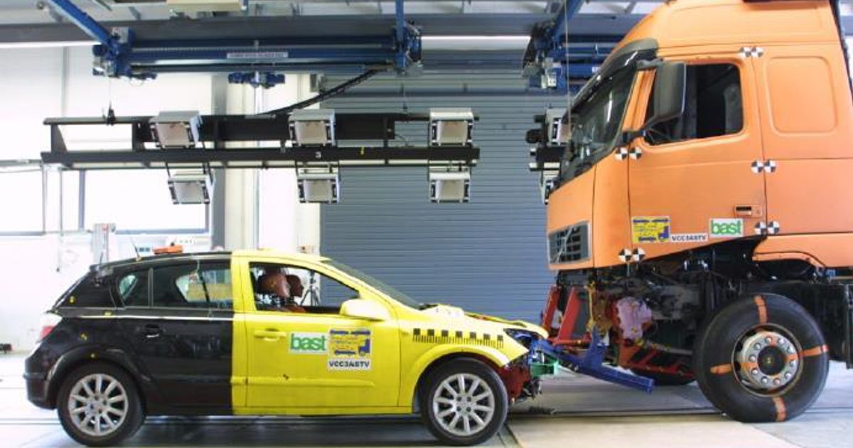 Front Under Run Study – Energy absorbing front underrun protection for trucks | T&E